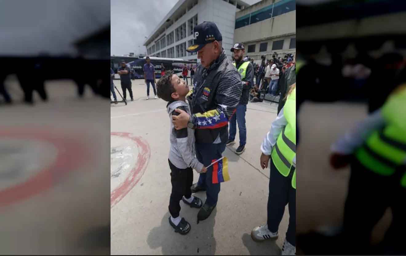 cabello - niños repatriados