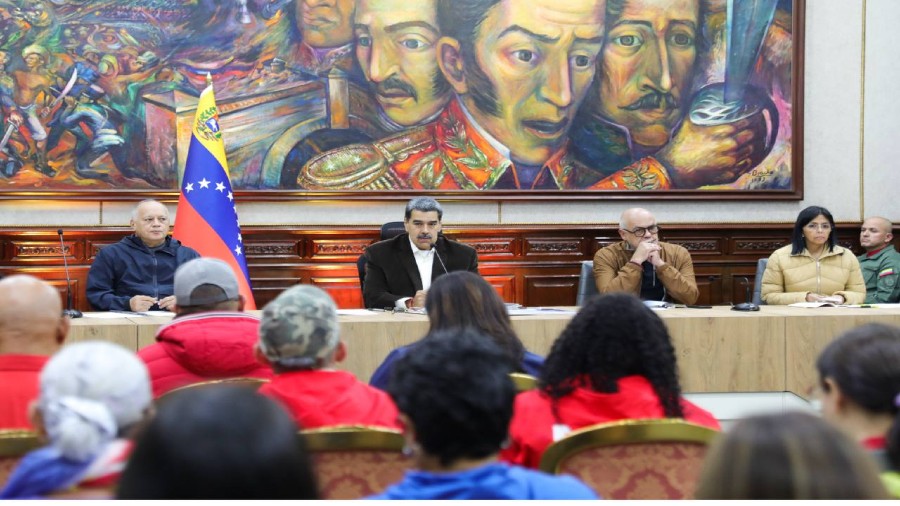 Presidente Maduro lideró reunión con las 5G de cara al Congreso del Bloque Histórico